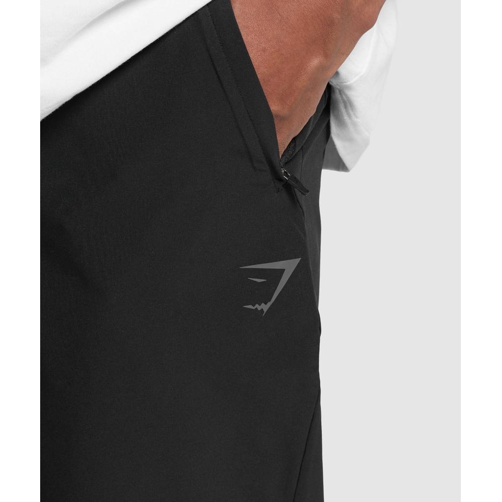 Gymshark Ease Woven Joggers Black A5a4r Bb2j