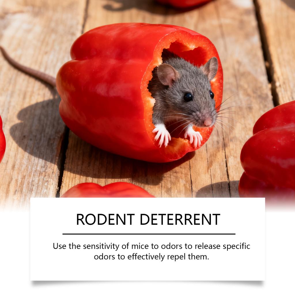 Pastiglie Repellenti per Roditori 10 Pezzi Profumo Naturale alla Menta Deterrente Non Tossico per Roditori per Uso Interno ed Esterno Sicuro per Animali Domestici e Ambiente