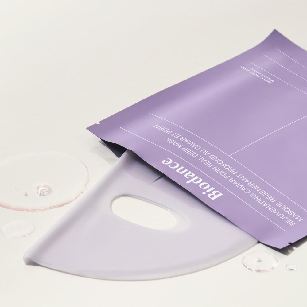 [12-Pack] Rejuvenating Caviar PDRN Real Deep Mask