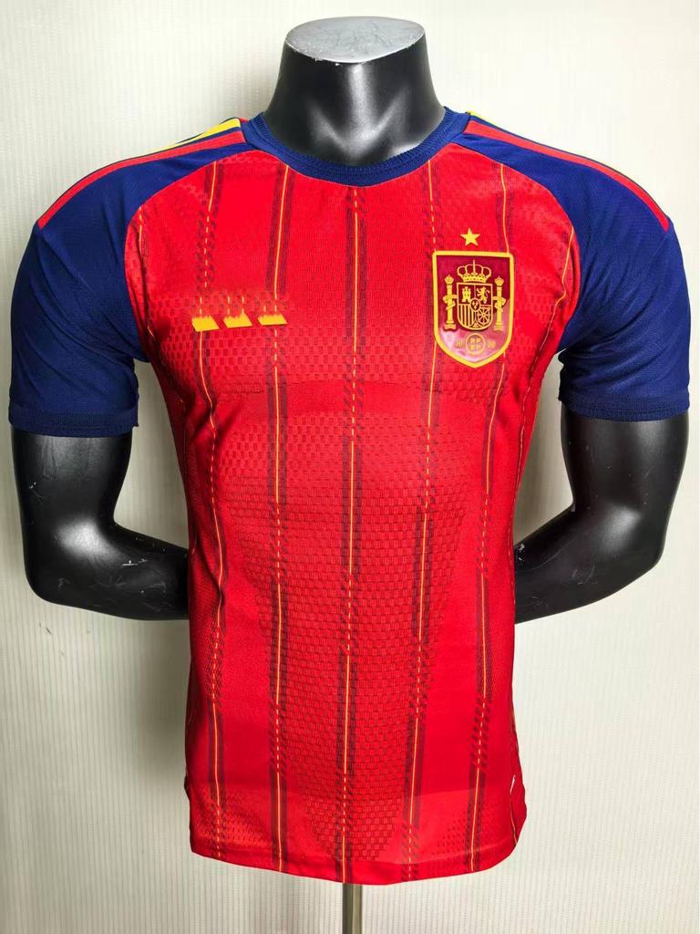 2526 Maillot de Football Version Joueur Coupe du Monde Manches Courtes Survêtement d'Entraînement et de Compétition