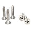 1 PC M3 M4 M5 M6 X 8 10 12 15 16 20 25 30mm TA2 GR2 Titanium Countersunk Phillips Flat Head Self-Tapping Screws