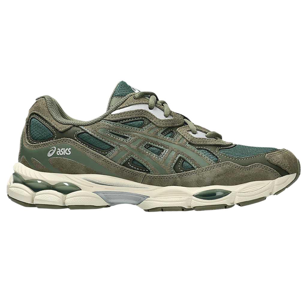 Asics GEL NYC Artificial Leather, Leather Casual Running Shoes Unisex 1203A739-300