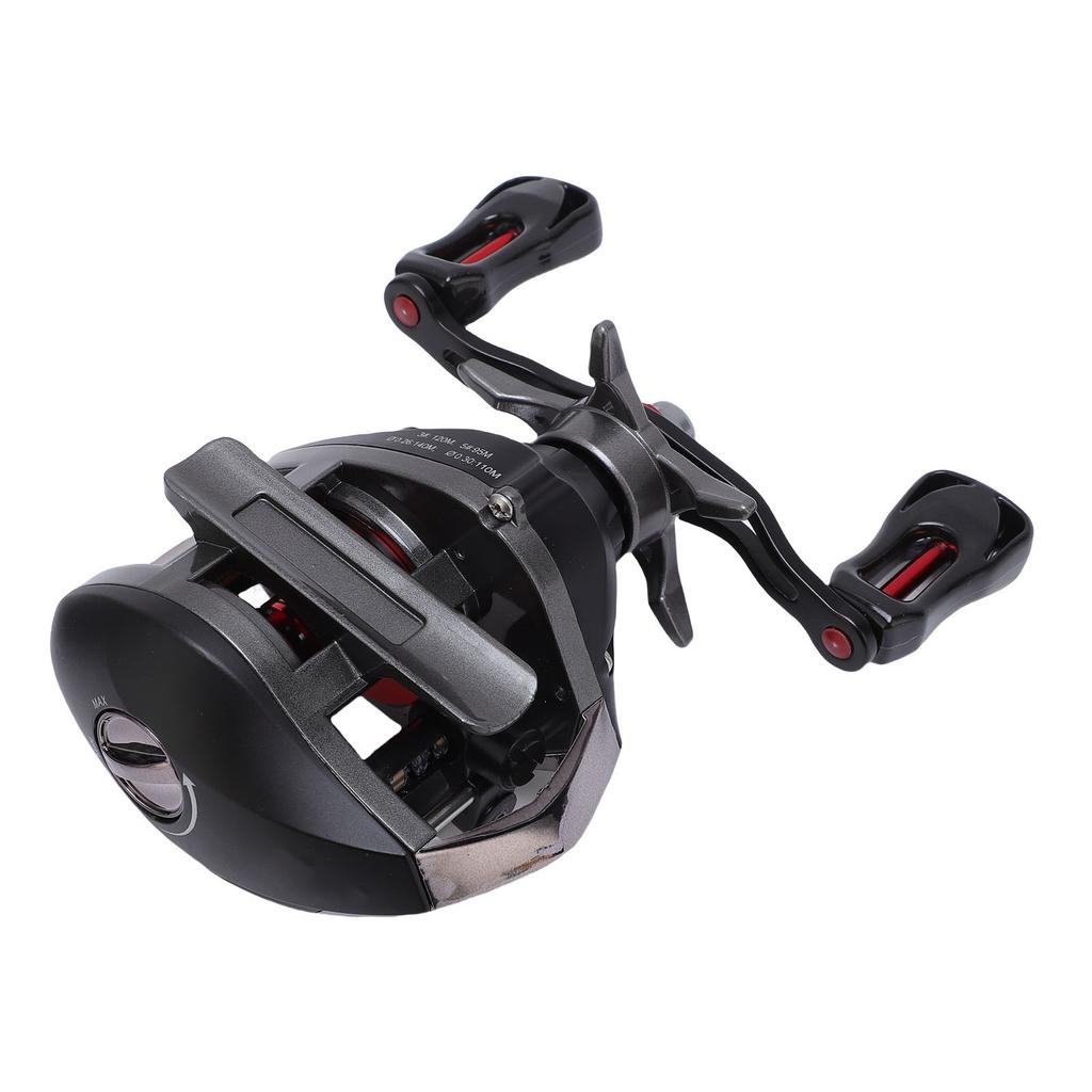 Outdoor Baitcasting Reel Double Double Brake Right Hand Fishing Reel for Freshwater Saltwater 8KG Force 6.3:1 Gear Ratio