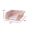 Dog Toilet Litter Box Detachable Heightened Fence Removable Training Potty Tray for Other Pets