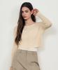 Laneonkyulleoseu Slim Fit Crop Knit Cardigan_Beige