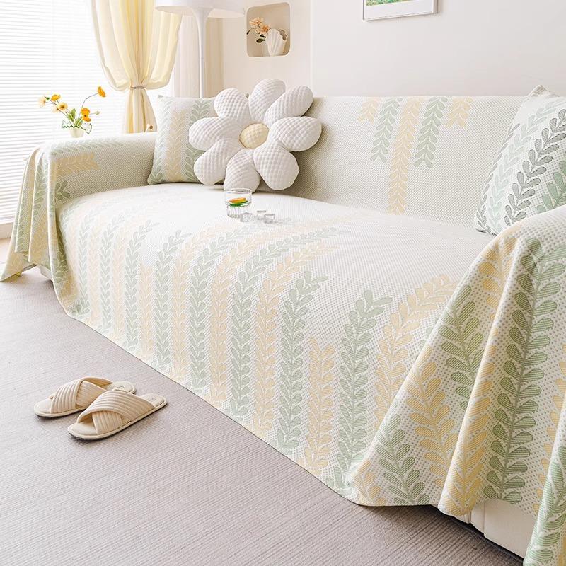 Simple sofa cover cloth towel  new ice silk summer cool sofa cover mat summer sofa cushion