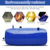 Bolsa de almacenamiento de agua de 110/240L PVC Contenedor de almacenamiento de agua de gran capacidad Bolsa de agua plegable portátil para jardín al aire libre