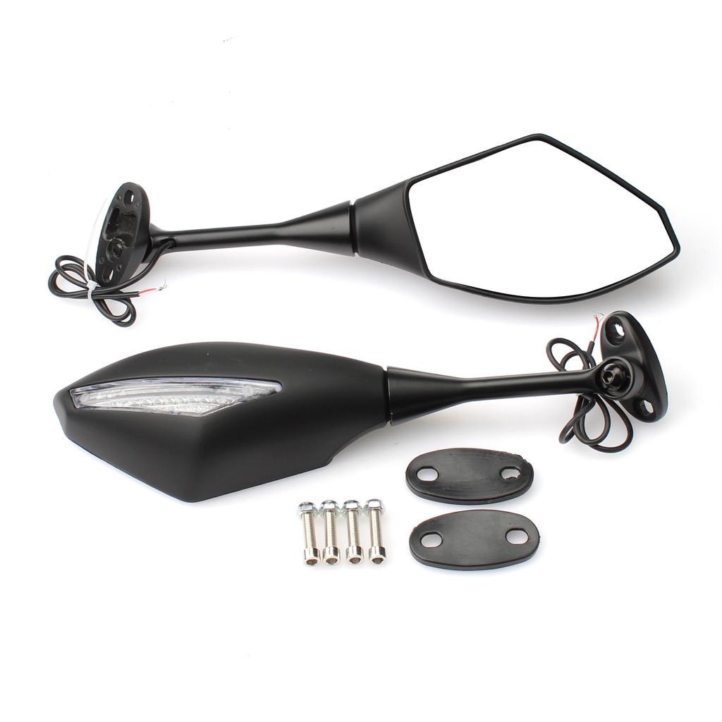 Turn Signal Light Rearview Mirrors For Honda CBR 600RR F5 2003-2016 CBR 1000RR 2004 2005 2006 2007