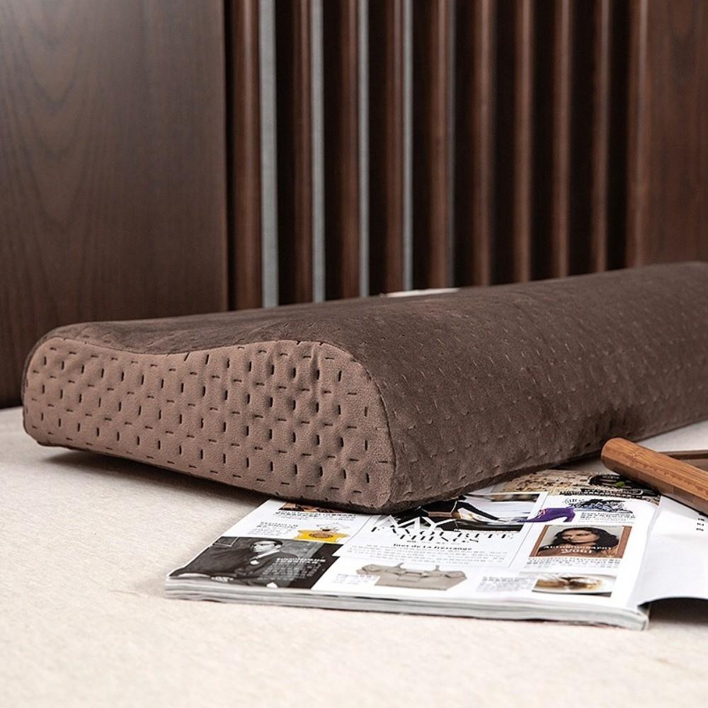 High-Grade 50*30cm Cotton Pillowcase Soft Pure Color Pillow Protector Cover Memory Foam Pillowslip Home Bedding Set