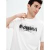 T-shirt Estiva da Uomo GIOVANNI VALENTINO con Stampa Lettere Antibatterica