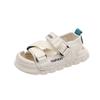 Summer Boy's Sandals Breathable Canvas Outdoor Sandals Nylon Strap Decos Baby Boy Casual Shoes Child Students Beach Shoes H04172