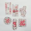 2026 Guochao Ancient Style Fan-Shaped New Year Blessing Card - Creative Hanging Gift