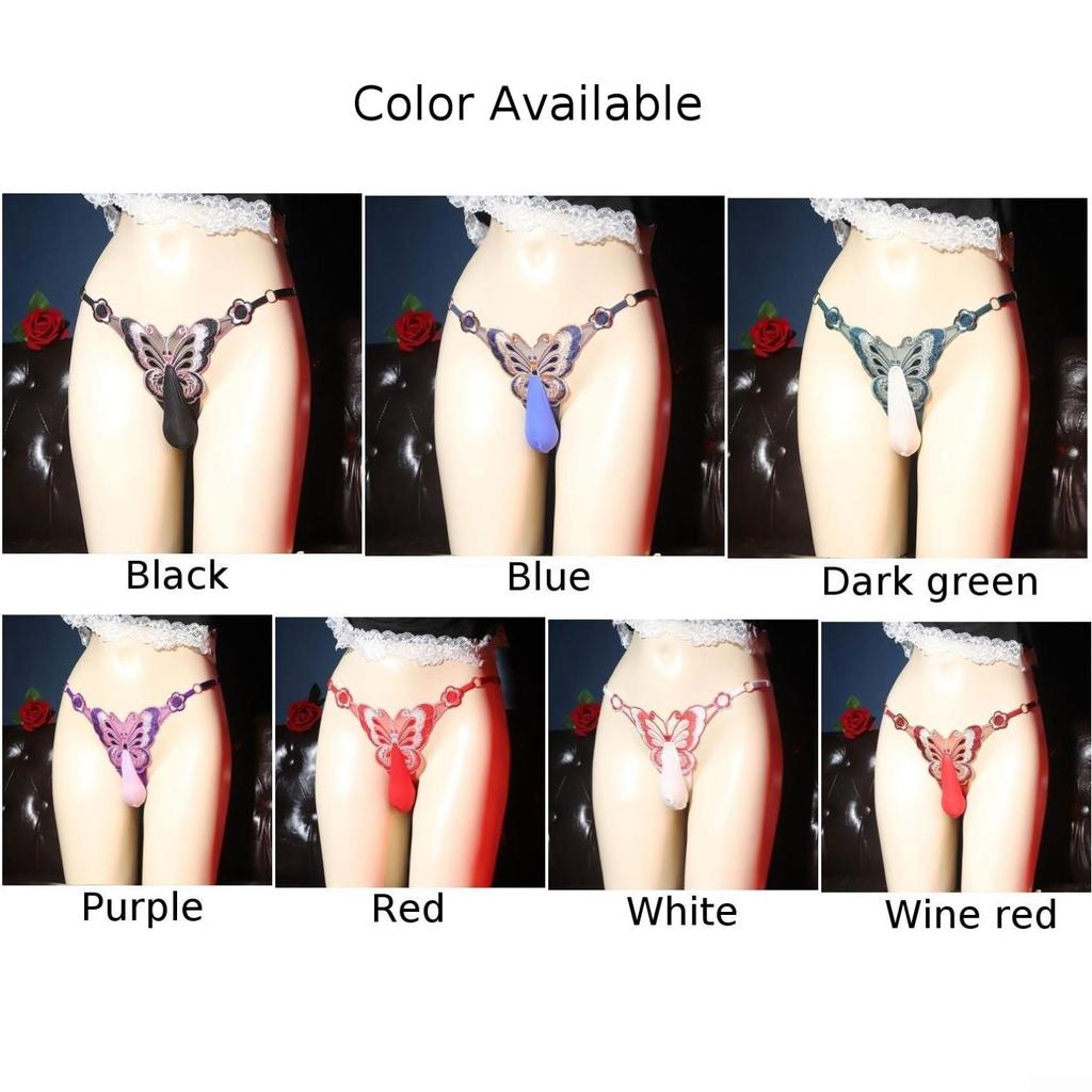 Mens Thongs Lingerie Low Waist Panties Pouch Shorts