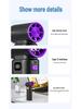 Portable Rechargeable Lithium Battery Hair Dryer for Quick Haircuts and Outdoor Use