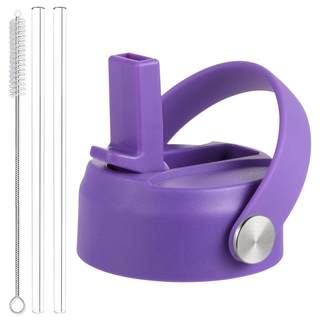 Straw Lid for Wide Mouth Water Bottles