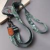 Retro Totem Pattern Crossbody Cell Phone Lanyard Adjustable Hanging Neck Mobile Phone Strap Pendant With Universal Card Gasket