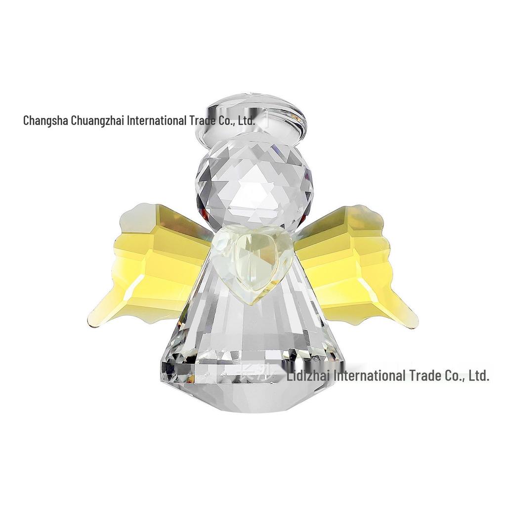 Crystal Angel Ornament - Creative Gift for Birthdays and Weddings