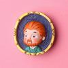 Mini Cute Cartoon World Famous Paintings Fridge Magnets Cute Van Gogh Girl With Pearl Earring Magnetic Stickers for Blackboard