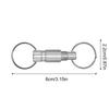 Quick Disconnect Keychain Metal Keychain For Car Keys Secure Key Holder Quick Release Keyring Compact Lightweight For Hiking