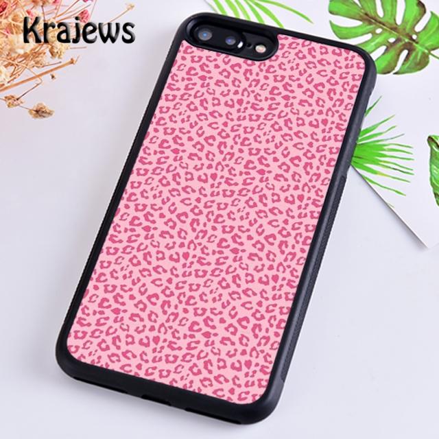 Krajews Leopard Print Scrun Soft Phone Case Cover For iPhone 17 Air 16 15 14 Plus 12 Pro Max Coque Shell Fundas