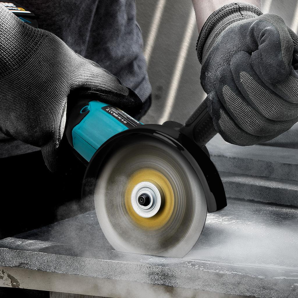 10000 Rpm Rechargeable Polishing Cutting Machine Household Cordless Portable Power Tool Brushless Electric Angle Grinder