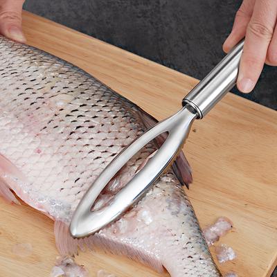 Werkzeuge zur Zubereitung von Meeresfrüchten – Fischentschupper