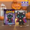 Halloween pumpkin haunted house theme small particle building block puzzle assembly toy cross-border gift ornament