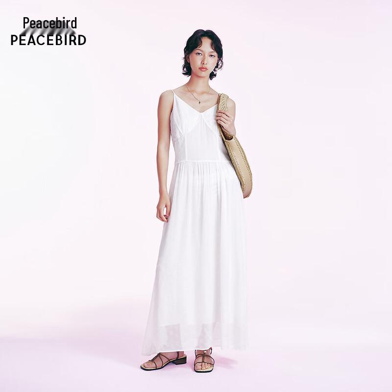 Peacebird Simple Commuter Sleeveless Long Dress A1FAG2730 M