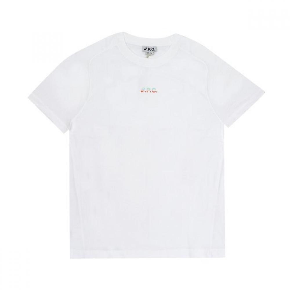 A.p.c. Men S ShorT Sleeve T ShirT Wind A26453 Aab whiTe COEAV H26453 AAB WHITE (XL)