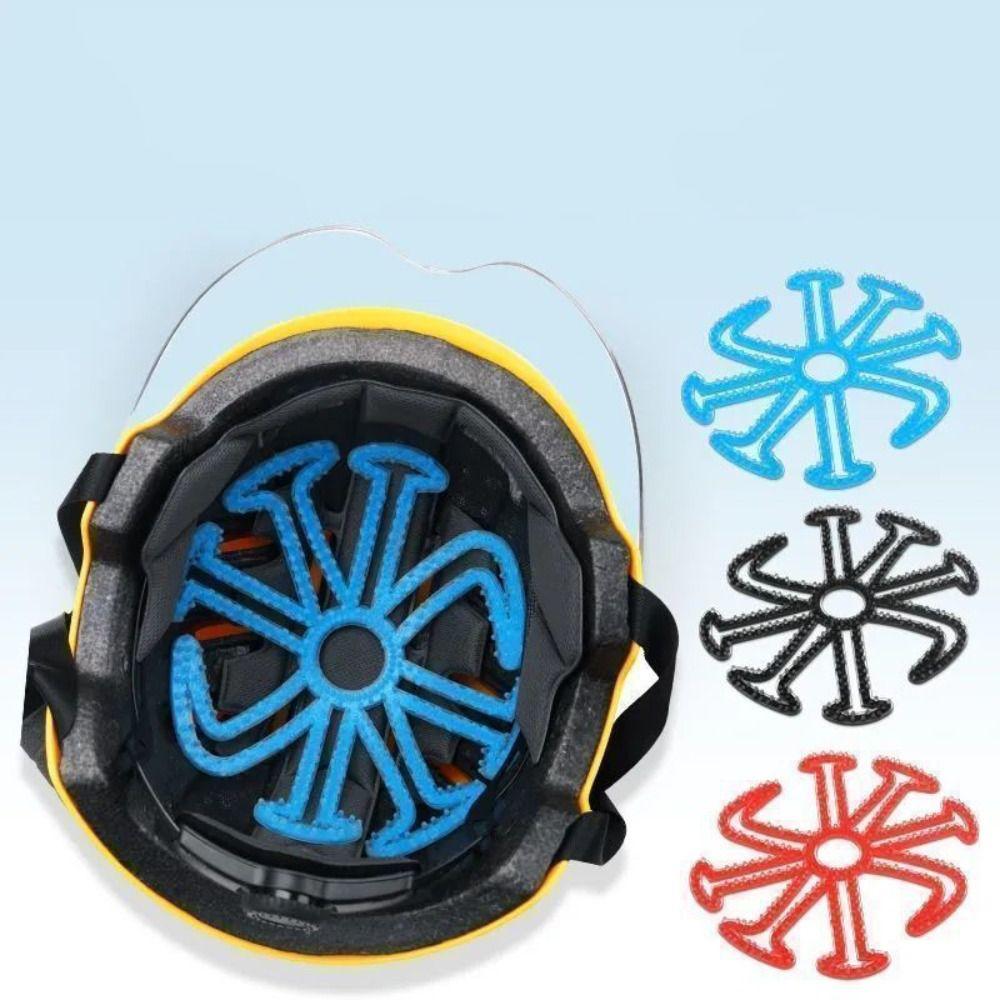 

10PCS Comfort Helmet Lining Protect The Hairstyle Breathable Helmet Electric Vehicle Style-C
