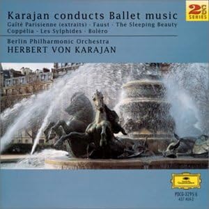 

CD BERLINER PHILHARMONIKER - Karajan / Ballet Music Masterpieces POCG32956 Japan ObiClassical Used