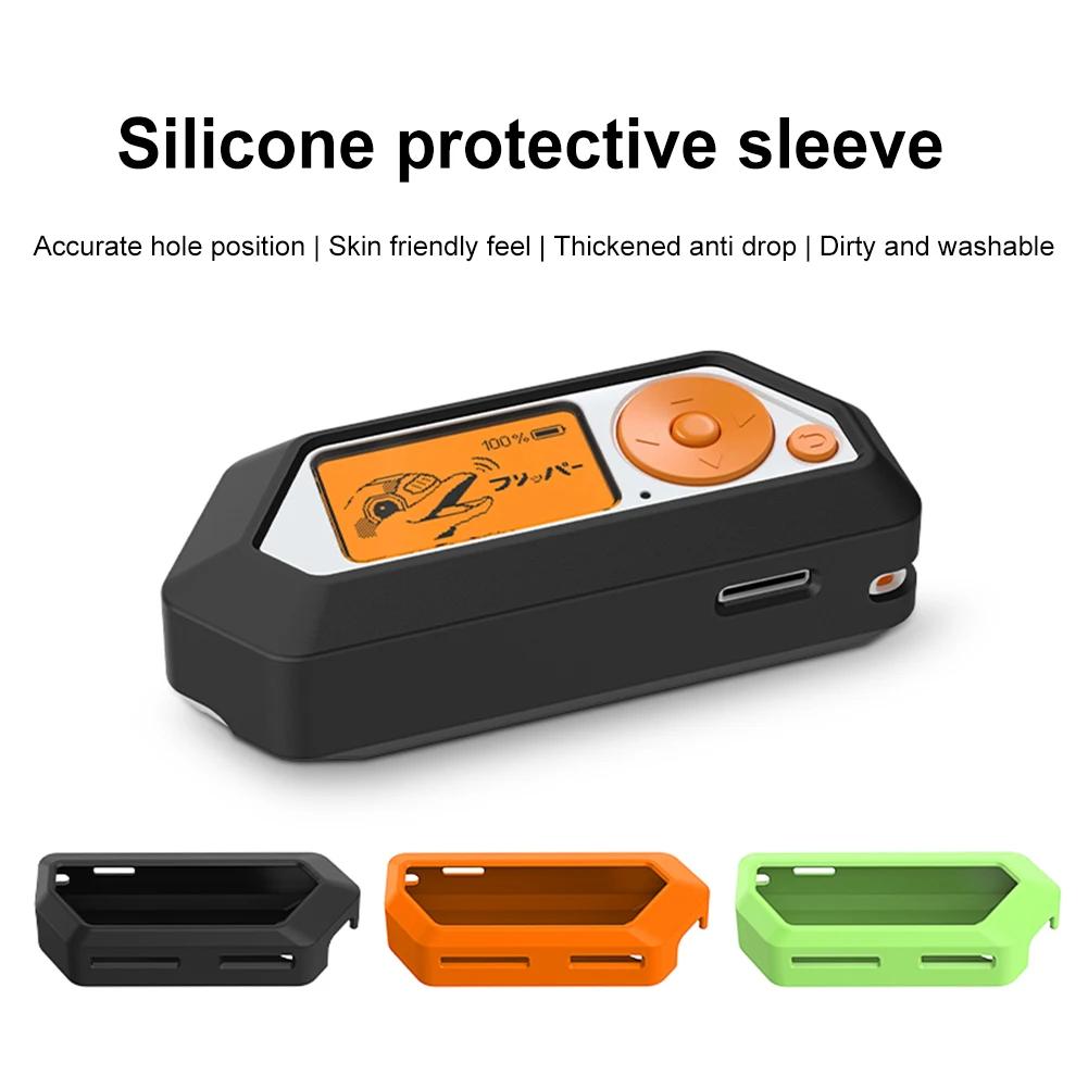 Silicone Case Anti-Drop Shockproof Anti-slip Case Anti Scratch Game Console Protective Cover for Flipper Zero Game Accessories
