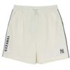 New MLB New York Yankees Casual Shorts Men's Beige 3ASMV0153-50IVS
