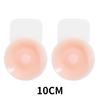 6-10CM Nipple Patch Reusable Self-Adhesive Silicone Breast Nipple Cover Bra Patch Pad Natural Color No.1 Nipple Patch Underwear