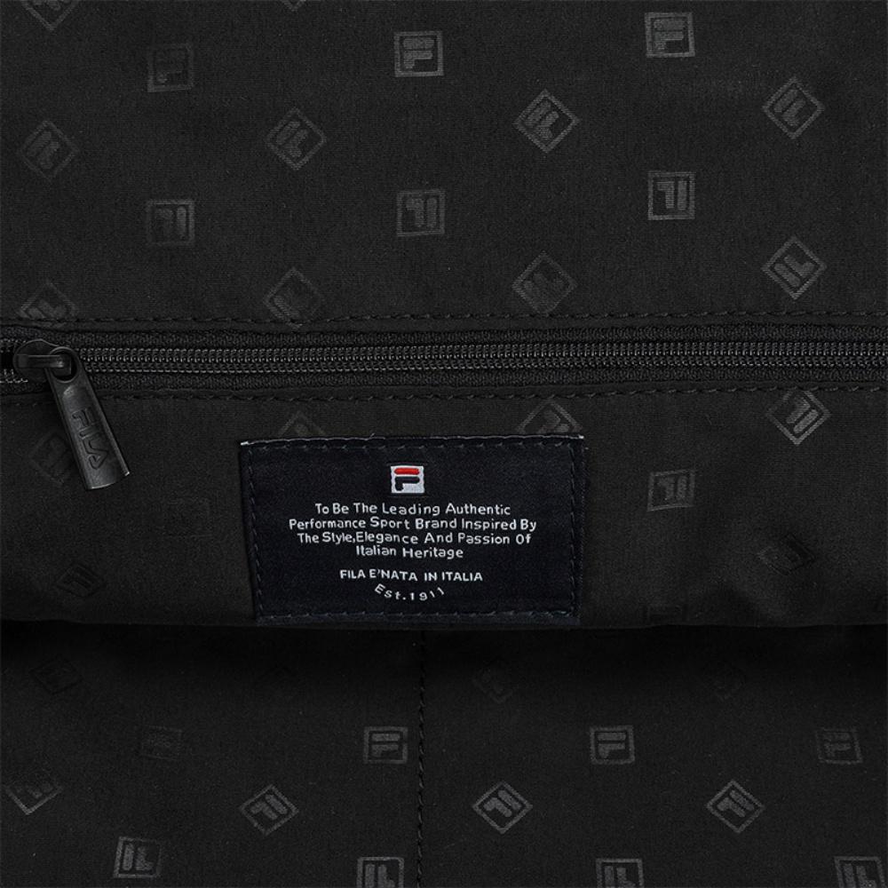 New FILA HERITAGE Fabric Backpack Men's Jet Black F13M548104FBK