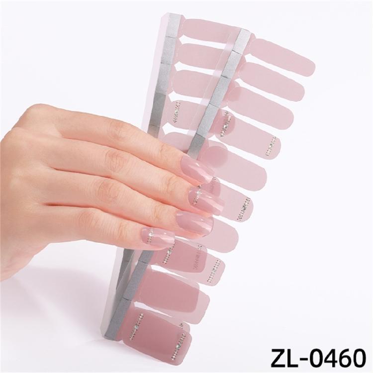 Gradient Nail Art Stickers Full Wrap Nail Stickers Self-Adhesive Nail Art Decals