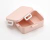 Skater Bento Dishwasher Made in Dusky Women's Box, 650ml, 4-Point Lock, Antibacterial, Safe, Leak-Resistant, Japan, Pink, YZFL7AG-A