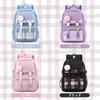 Infippy Backpack for Elementary and Junior High School Large for Field Cram Family and Travel One Size Fits Girls, Students, Cute, Capacity,