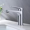 Gun Gray Minimalist Faucet Brass Hotel Household Sink Faucet Dual-purpose Cold and Hot Sink Faucet Light Luxury Bathroom Kitchen
