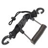 Spiral Coil Cable Anti lost Camera Flashlights Safety Leash for Diving Snorkelling Surfing Kayaking