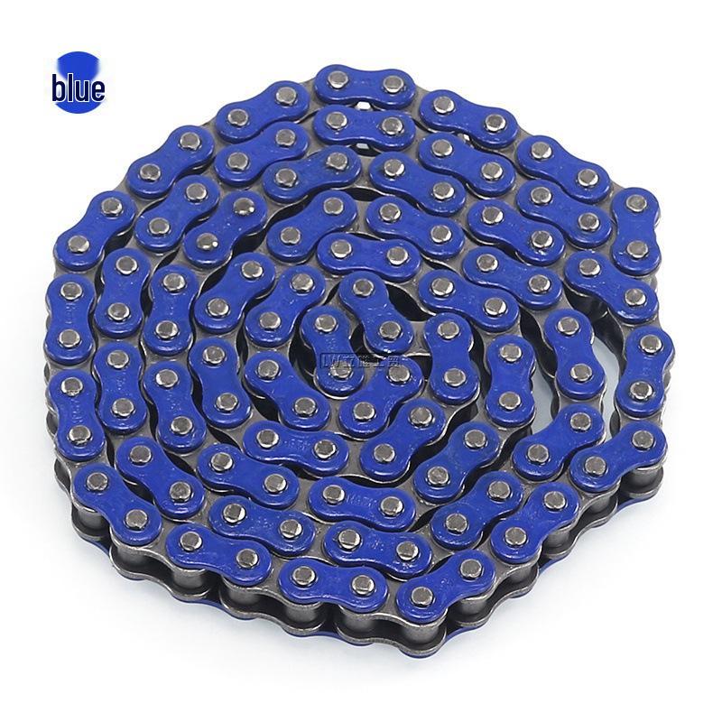 Colored 428 Chain for Go-Karts, ATVs, Dune Buggies, and Off-road Motorcycles