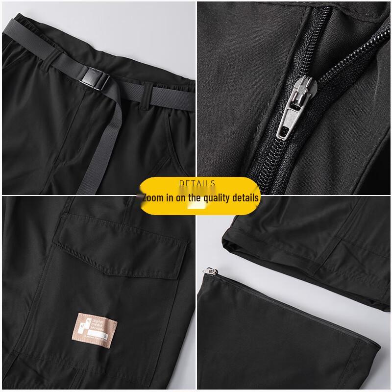 Men's Plus Size Convertible Outdoor Cargo Pants