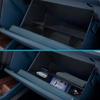 Glove Box Organizer Automotive Interior Accessories Glove Box Divider Compartment Storage Insert Tray Quick Setup Black