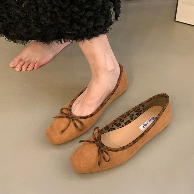 Fashion Bailamos Soft Women Flats Femme Ballet Shoes Women Slip On Loafers Dress Flats Woman Outdoor Shoes Moccasins Mujer