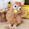 Rooster Toy Plush Keychain Cartoon Plush Toy Bag Decoration Funny Animal Dolls