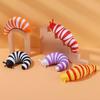 Toys Decompression Children's Adults Wriggling slug Caterpillar Fidget slug 3D Fun Vent toy  Jewelry Accessory