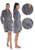 Women's Bathrobe M Soft with Pockets Comfortable Tied Classic Warm