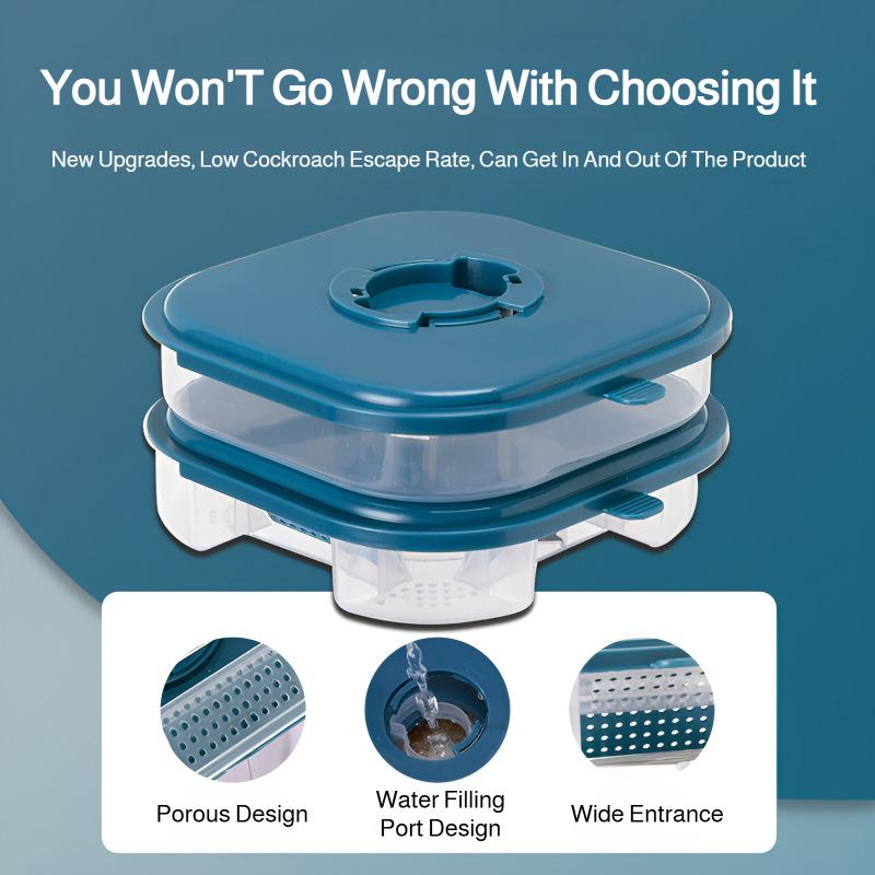 Cockroach Catcher Household Cockroach Box Kitchen Bathroom Cockroach Trap