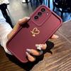 Simple Love Phone Case Suitable for Samsung for Galaxy S26 S25 S24 S23 S22 S20 FE Ultra Plus 5G Anti Drop Back Cover