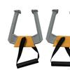 2 Pieces Portable Pull up Bar Fitness Equipment Multifunction Handles for Door Frame